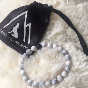 Marble bead bracelet